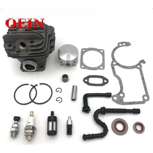 44.7mm Nikasil Plated Cylinder Piston Seal Gaskets Kit For Stihl 026 026PRO MS260 Big Bore Chainsaw Top End Replacement Parts