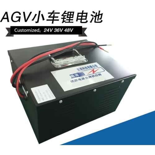 AGV 24v 60Ah 24v liion battery pack 1000w 1500w power motor energy storage charge agv vehicle ev ebike solar energy + 5A charger