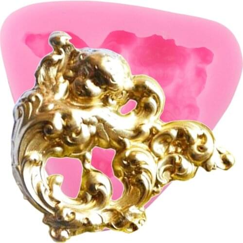 Angel Relief Silicone Mold Cupcake Topper Baby Birthday ​Fondant Cake Decorating Tools Candy Clay Molds Chocolate Making Moulds