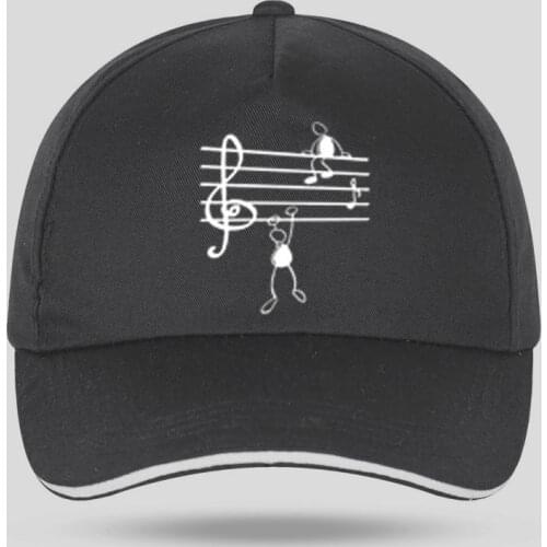 2021 New Men Women Music print Funny Baseball Caps for Hip Hop Cotton Velcro Trucker Cap Bone Dad Hats
