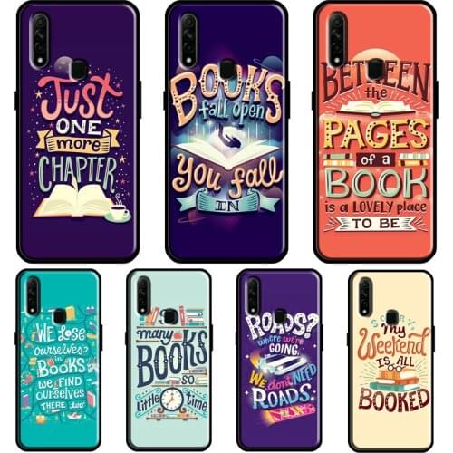 Read More Books For OPPO A52 A72 Find X3 Pro Reno 2 Z A3S A5S A15 A83 A31 A53 A9 A5 2020 F5 F7 Phone Cover