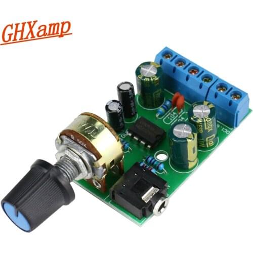 GHXAMP 2.0 Amplifier Board High power DC 2v-12v Two Channel Stereo Power Amplifier Finished Board For Micro-Small Radio 1PC