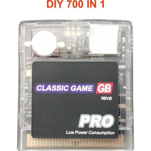 700 in 1 DIY EDGB gameboy game cassette, suitable for ever drive series GB GBC SP game console