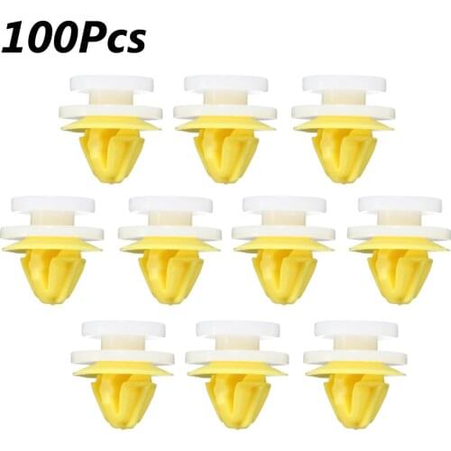 10pcs 50PCS 100PCS Car Interior Door Panel Card Trim Clips for Vauxhall Opel Vivaro Movano Door Cards Panel Trim Boot Roof Clips
