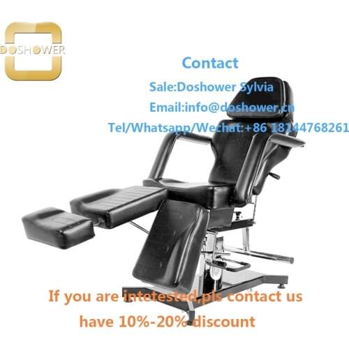 Leather tattoo chair with strong base tattoo chair for tattoo chair custom logo