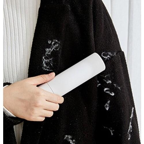 Sticky Hair Remover Lint Roller Self Cleaning Fur Hair Clothes Hair Removal Shaving Brush Clothes Bristles Sticky Roller