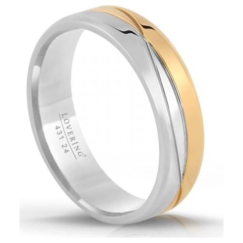 Lvr431 Steel Wedding Ring