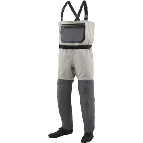 Men Waterproof Stocking foot Wader Insulated Breathable Chest Fishing Waders Lightweight Hunting Pants Durable Trouser