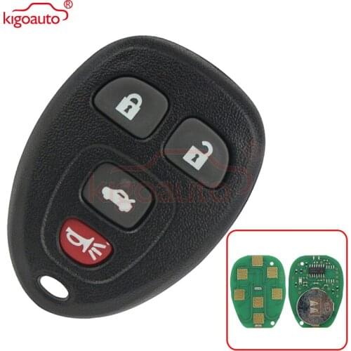 OUC60270 OUC60221 car key Remote fob 315Mhz 4 button for Cadillac DTS for Chevrolet Monte Carlo Impala 2006 2007 kigoauto