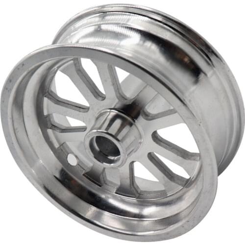 6.5 inch rim Front/rear Wheel Rim 90/65-6.5 Tubeless Aluminium Front Wheel Hub fit Scooter with Wheel Axle Scooter Parts