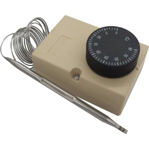 AC220V 0-40C temperature switch thermostat temperature controlled switch temperature controller Control waterproof junction box