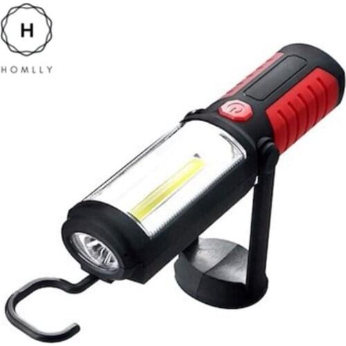 Homlly 360 Magnetic High Power COB LED Hanging Work TorchLight Lamp