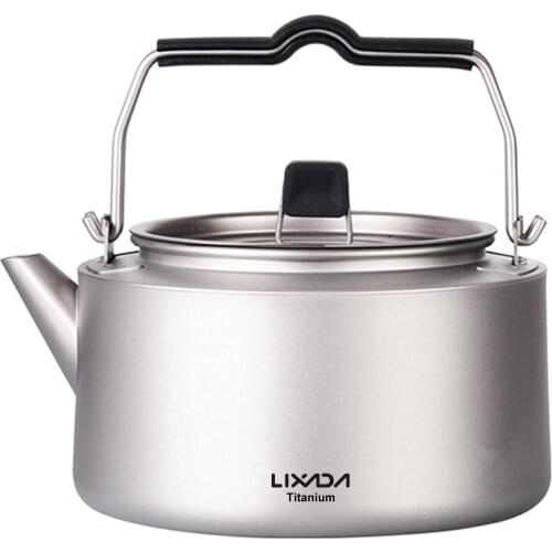 10 PCS Alcohol Stove Kit Portable Dish Plates Pots Water Kettle Alcohol Stove Hand Vice Outdoor Camping Cooking Set