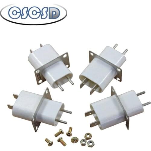 1lot (4pcs) CSCSD microwave oven magnetron plug 4 filament pin sockets converter home microwave oven spare parts Filament Plug