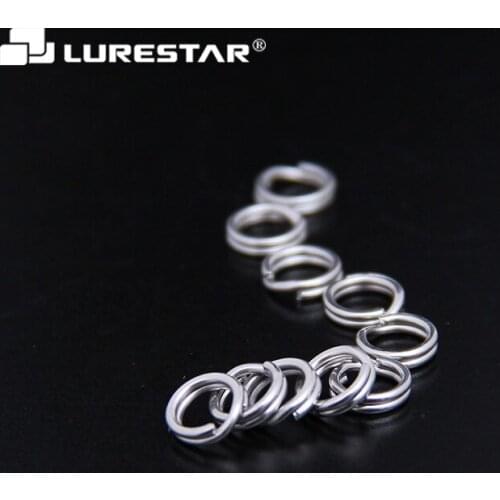 3# 3.5# 4# 4/5/5.5mm 10pcs/Bag 20pcs Split Jump Rings Connectors Making-Accessories Pendant Bracelet Strengthen Open-Carp-Tool