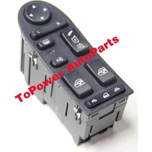81258067045 81258067098 Power Window Mirror Lifter Control Switch for Man Tga Tgx 901104002 022.315 19532 81258067000 81258067