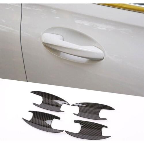Car Accessories Exterior Door Handles Bowl Protection Cover Trim For Mercedes Benz W247 B Class B200 2020 Decoration 4 Pcs