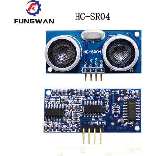Free Shipping 100 pieces Ultrasonic Module HC-SR04 Distance Measuring Transducer Sensor HCSR04