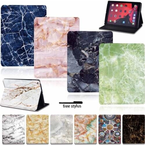 Tablet Case for Apple Ipad 8/iPad Air 4/IPad 2/3/4/Mini 1/2/3/4/5 /iPad Air 1/2/3/IPad Pro Pu Leather Anti-fall Cover Case + Pen