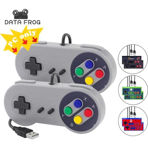 RETROMAX USB Controller Gaming Joystick Gamepad Controller For Nintendo SNES Gamepad/Windows7/8/10/MAC Computer Control Joystick