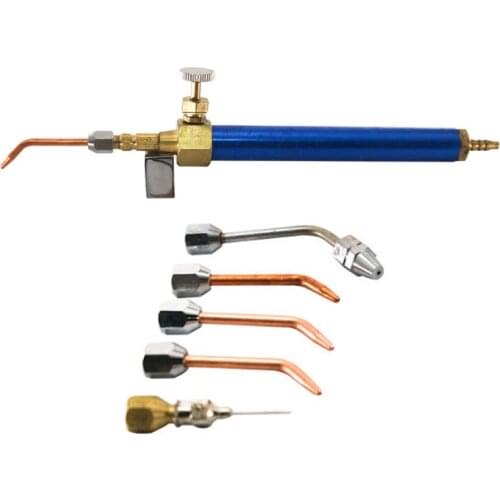 Oxygen Gas Welding Torch DIY Jewelry Soldering Melting Making Tool Kit Repairing Processing W0YA