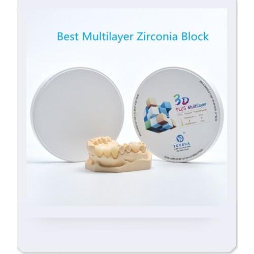 Циркониево-пустой из одной и той же порошка диоксида циркония с упсера циркониевый блок 98*22 для фрезерного станка