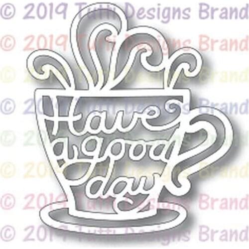 New 2021 Have A Good Day Metal Cutting Dies for DIY Scrapbooking and Card Making Decorative Embossing Craft No Stamp