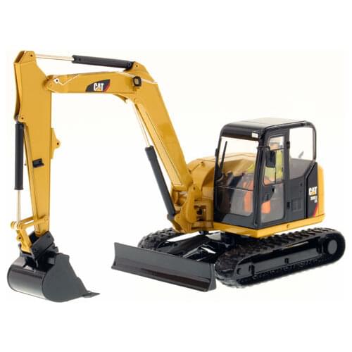 2020 NEW 1/32 Scale Diecast Masters Cat 308E2 CR SB Mini Hydraulic Excavator plus Work Tools - High Line Series #85239