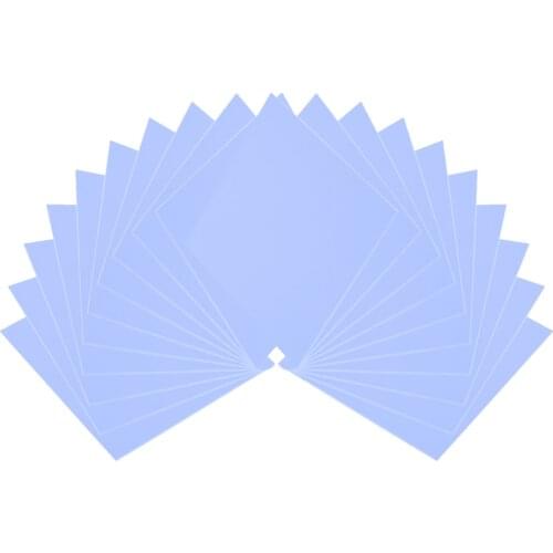 100x100mm 0.5mm Silicone Thermal Pad Sheet Computer CPU Graphics Chip Heat Sink For Computer CPU Radiator Cooling Accessories