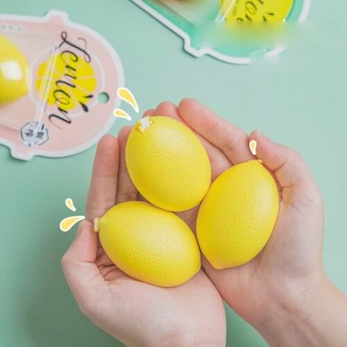 24 pcs/lot Creative Lemon 6M Correction Tape Cute Tapes Promotional Stationery gift School Office Supplies