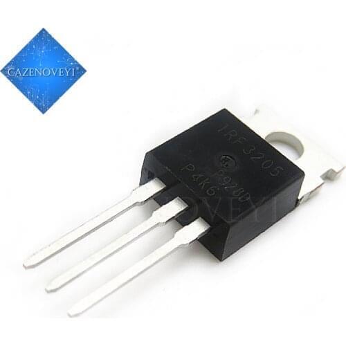 6pcs/lot IRF3205PBF IRF3205 TO-220 new original free shippin In Stock