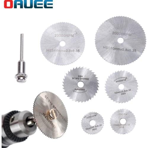 Small saw blade set Metal high speed steel Woodworking cutting blade electric saw blade wood saw blade Circular Rotary Tools