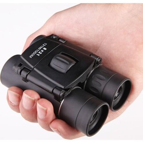 8x21 Small Binoculars Concert Theater Opera Pocket Folding Telescope Binoculars Travel Hiking Bird Watching