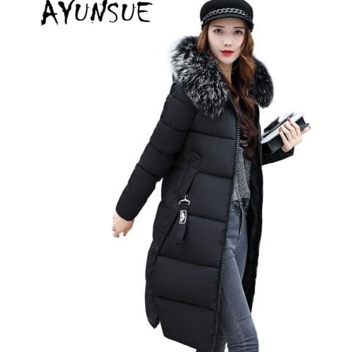 AYUNSUE Winter Coat Women Puffer Jacket Clothes Parka Winter Jacket Women Korean Hooded Parkas Woman Chaqueta Mujer MZE-2009