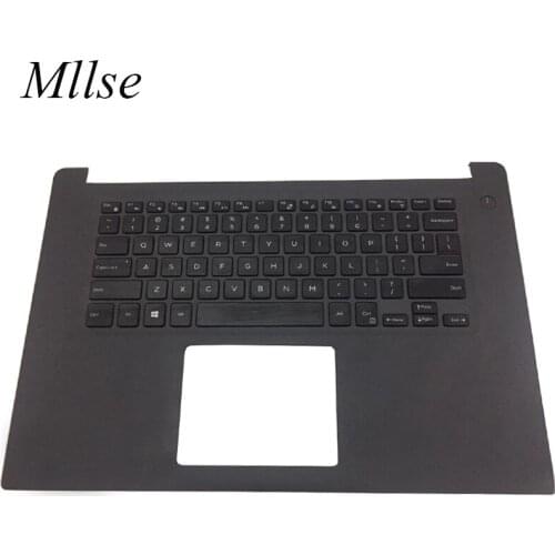 Free Shipping new and original laptop parts for DELL INSPIRON 15 7000 7560 US backlit keyboard and palmrest RTJ7W 0RTJ7W