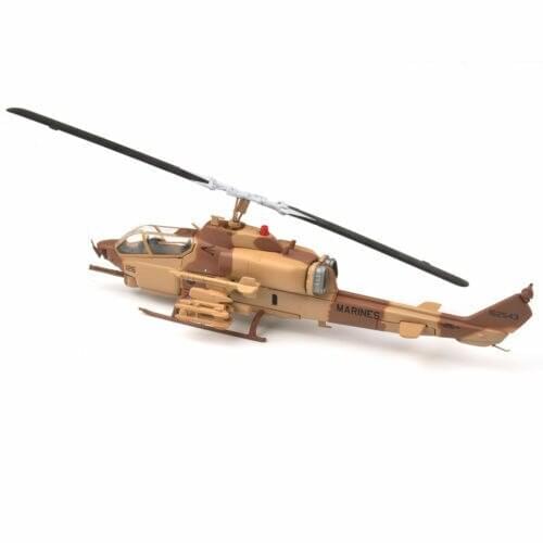 IXO 1/72 Armed Helicopter Aircraft Airplane Model US Army Super Cobra Militry Plane AH-1W Diecast Toy Collectible Kid Gift