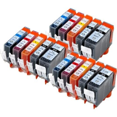 BLOOM PGI 220 CLI 221 compatible ink cartridge for canon PIXMA MP980 MP990 Printer
