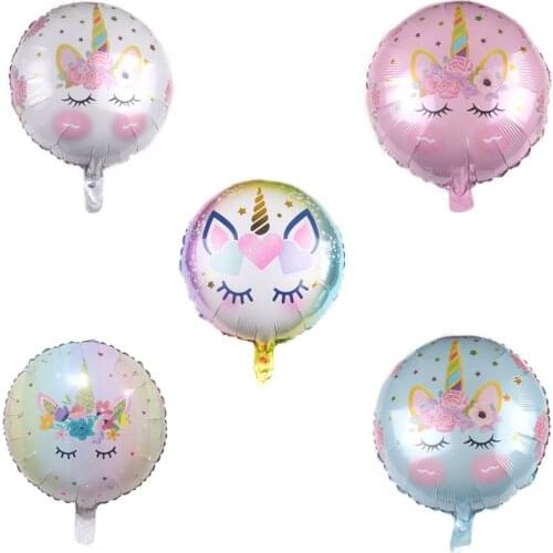 Unicorn Birthday Party Decor Kids Favor Unicorn Party Decor Unicorn Balloons Unicornio Wedding Decoration Baby Shower WQ01