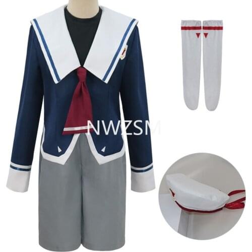 SK8 Miya Cosplay Outfits the Infinity SK Eight Miya Cosplay Costumes Chinen Miya Uniform Cap Tops Coat Pants Socks Party