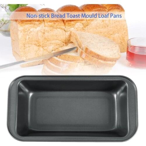 Kitchen Baking Tools Carbon Steel Baking Cake Mold Rectangle Non-stick Bread Toast Mould Bread & Loaf DIY Non Stick Pan Baking