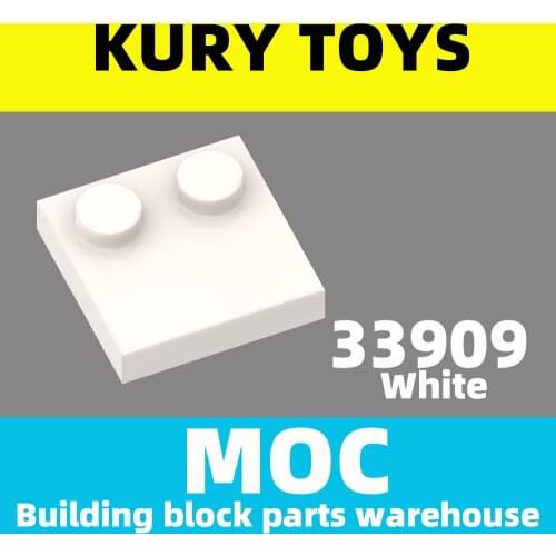 Kury Toys DIY MOC For 33909 Building block parts For Tile, Modified 2 x 2 with Studs on Edge For Modified Plate