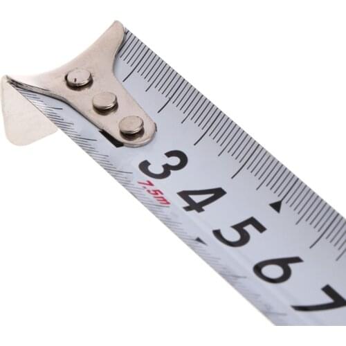M4YC 5m 7.5m Retractable Measuring Tape Measure Ruler Rubberized Metric Tape Rule