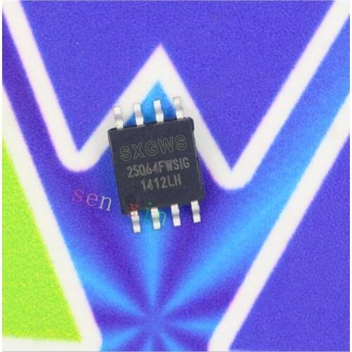 10PCS 100% NEW W25Q64FWSSIG W25Q64FWSIG 25Q64FWSIG 25Q64 64M FLASH SOP-8 Chipset