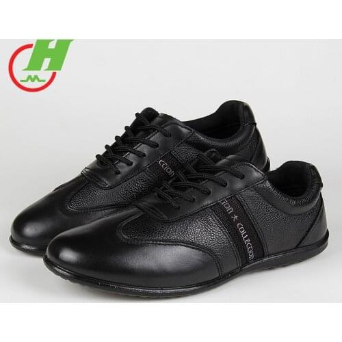 Cowhide Leather Tai Chi Shoes Martial Art Kung Fu Shoes Free Flexible Black White Colors