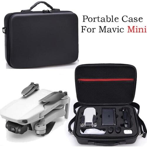 Portable PU Shoulder Bag for DJI Mavic Mini Travel Carrying Case Waterproof Handbag Box for Mavic Mini Drone Accessories