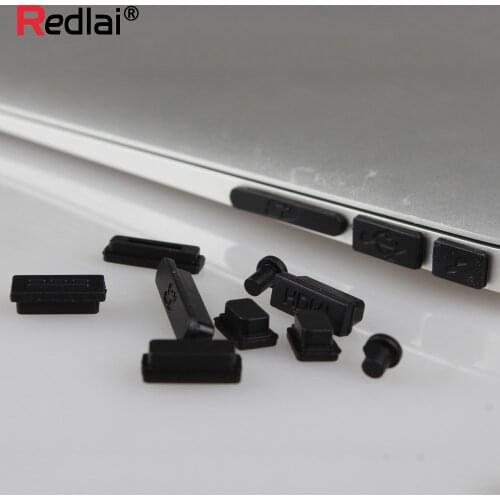 Anti-dust Plugs Ports Case Cover For Macbook Air 11/13 Silicone Laptop Dust Plug For Old Macbook Pro 13/15 Retina 13/15