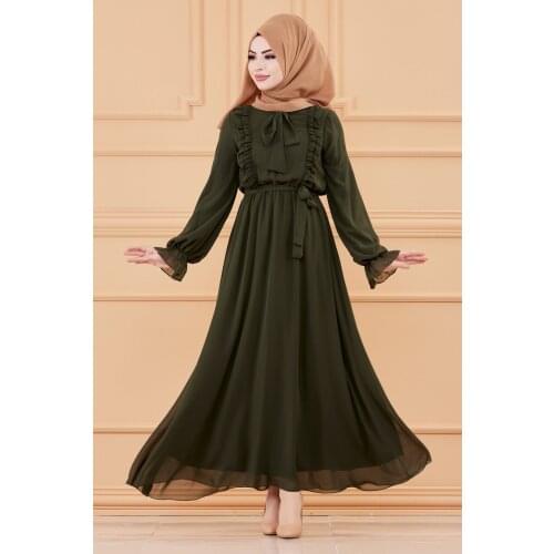 TUGBA Muslim Dress muslim dress code 2021 turkish gown hijab summer
