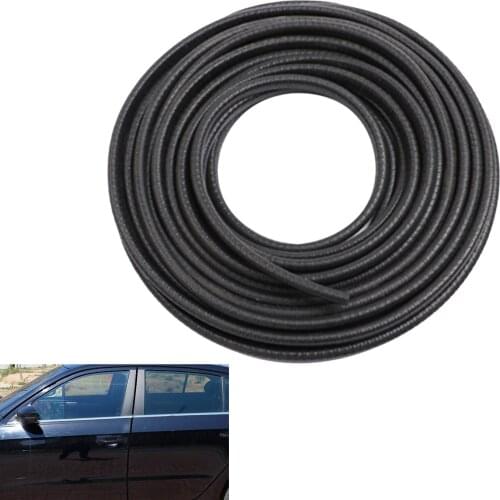 Car Door Edges Guards Cover U-Shaped Rubber Seal Protector Auto Flexible Anti-Collision Door Edges Trim Protection Strips