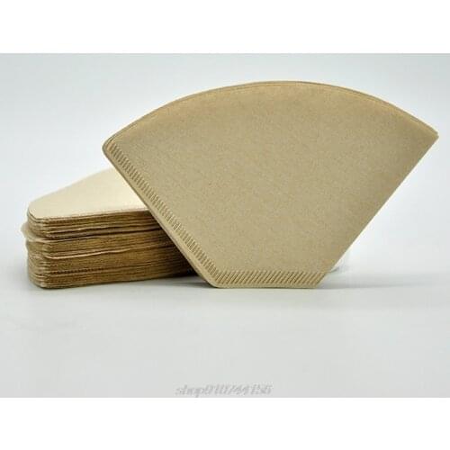 101 "V" Shape Coffee Cup Filter Paper Espresso Machine Mocha Pot Strainer Sheet J03 21 Dropship