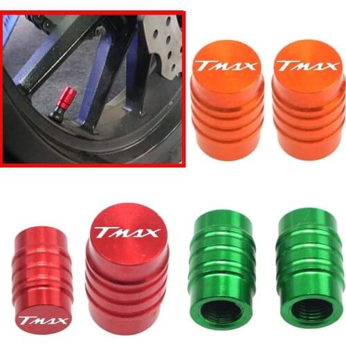 Motorcycle CNC Aluminum Accessorie Wheel Tire Valve Stem Caps CNC Airtight Covers For YAMAHA T-Max 500 T-Max 530